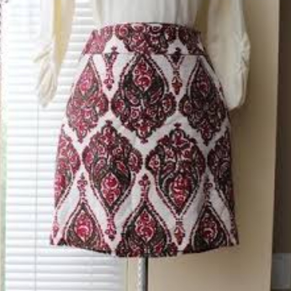 Merona Red A Line Skirt Sz 16 NWOT - Picture 4 of 8